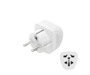 Hama 00223456 elektripistiku adapter Tüüp E/F hübriid Universaalne Valge