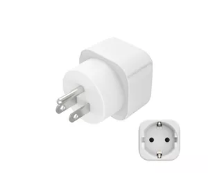 Hama 00223438 elektripistiku adapter Tüüp B Tüüp C (Europlug) + Tüüp F Valge