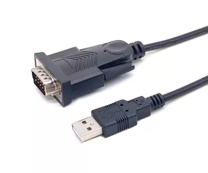 Equip USB-A to Serial (DB9) Cable, M/M 1.5m