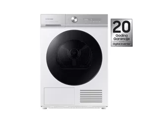 Samsung DV90BB9445GHS7 veļas žāvētājs Brīvi novietots Ielādēšana no priekšas 9 kg A+++ Balts