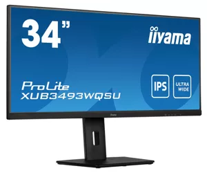 iiyama ProLite XUB3493WQSU-B5 Computerbildschirm 86,4 cm (34") 3440 x 1440 Pixel UltraWide Quad HD LED Schwarz