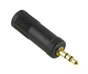 Hama 00179281 audiokaabel 3.5mm 6.35mm Must