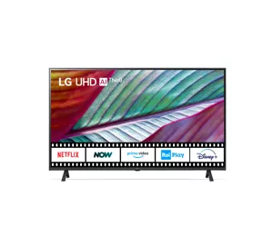 LG UHD 43UR78006LK.API televizors 109,2 cm (43") 4K Ultra HD Viedtelevizors Wi-Fi Melns