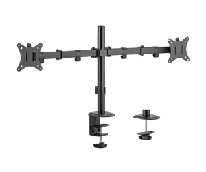 Equip 17"-32" Articulating Dual Monitor Desk Mount Bracket