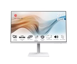 MSI Modern MD272QPW computer monitor 68.6 cm (27") 2560 x 1440 pixels WQXGA LCD White