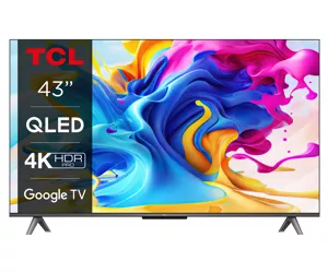 TCL C64 Series 43C649 teler 109,2 cm (43") 4K Ultra HD Nutiteleri funktsioon WiFi Titaanium