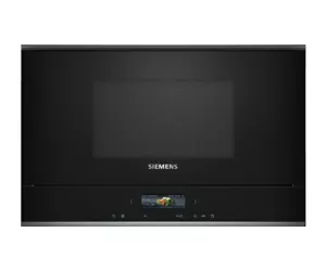 Siemens iQ700 BF722L1B1 mikrobangų krosnelė Įmontuoti Mikrobangų krosnelė be papildomų funkcijų 21 L 900 W Juoda