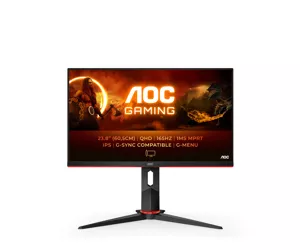 AOC G2 Q24G2A/BK computer monitor 60.5 cm (23.8") 2560 x 1440 pixels Black, Red