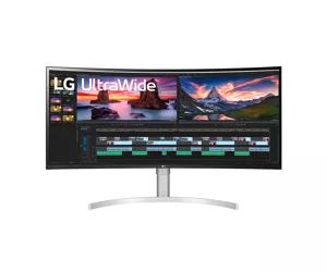 LG 38WN95CP-W computer monitor 96.5 cm (38") 3840 x 1600 pixels Quad HD+ QLED White