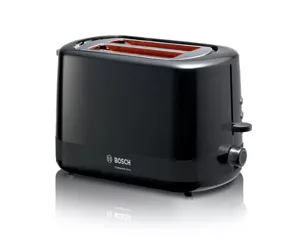 Bosch TAT3A113 tosteris 2 šķēle (-s) 800 W Melns