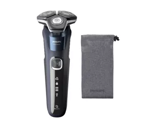 Philips SHAVER Series 5000 S5885/10 бритва для мужчин Бритвенная головка Триммер Черный, Синий