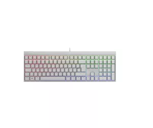 CHERRY MX 2.0S RGB klaviatūra USB QWERTZ Vokiečių Balta