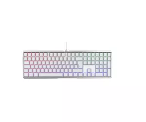 CHERRY MX 3.0S RGB tastatūra USB QWERTZ Vācu Balts