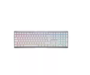CHERRY MX 3.0S Wireless RGB klaviatūra RD belaidis ryšys + „Bluetooth“ QWERTZ Vokiečių Balta