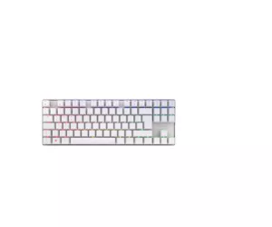 CHERRY MX 8.2 TKL Wireless RGB klaviatūra RD belaidis ryšys + „Bluetooth“ QWERTZ Vokiečių Balta