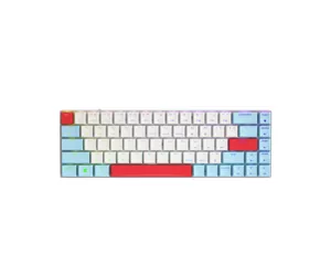 CHERRY MX-LP 2.1 Compact Wireless klaviatuur RF juhtmeta ühendus + Bluetooth QWERTY Inglise Valge