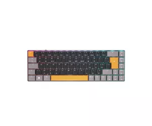 CHERRY MX-LP 2.1 Compact Wireless klaviatuur RF juhtmeta ühendus + Bluetooth AZERTY Prantsuse Must