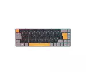 CHERRY MX-LP 2.1 Compact Wireless klaviatūra RD belaidis ryšys + „Bluetooth“ QWERTY Anglų Juoda