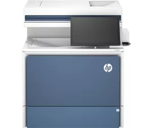 HP Color LaserJet Enterprise Flow MFP 5800zf Printer, Print, copy, scan, fax, Automatic document feeder; Optional high-capacity trays; Touchscreen; TerraJet cartridge