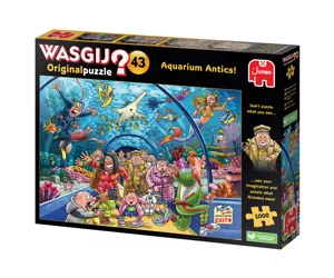 Wasgij Original 43 Aquarium Antics! 1000pcs Составная картинка-головоломка 1000 шт Юмор