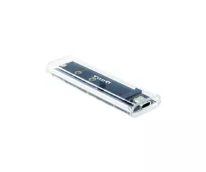 TooQ TQE-2200 storage drive enclosure SSD enclosure Transparent M.2