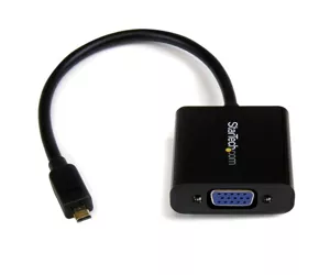 StarTech.com Micro HDMI to VGA Adapter Converter for Smartphones / Ultrabook / Tablet - 1920x1080