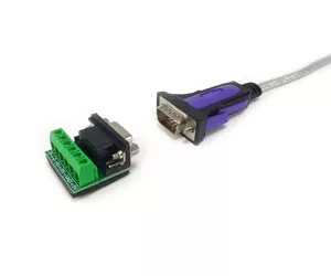 Equip 133387 кабель последовательной связи Серый 1,5 m USB тип-A DB-9