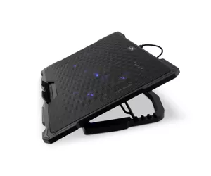CoolBox COO-NCP17-V5 jahutusalus sülearvutile 43,9 cm (17.3") 1500 RPM Must