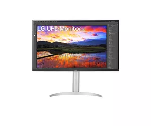 LG 32UP55NP-W monitori 80 cm (31.5") 3840 x 2160 pikseļi 4K Ultra HD Balts
