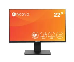 AG Neovo LA-2202 54,6 cm (21.5") 1920 x 1080 pikseliai „Full HD“ LCD Juoda