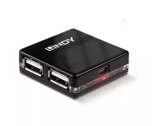 Lindy USB 2.0 Mini Hub 4 Port