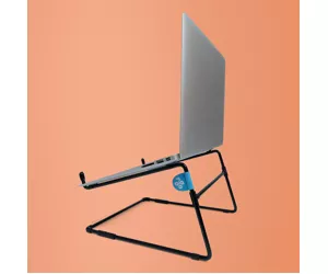 R-Go Tools Steel RGOSC020BL nešiojamojo kompiuterio stovas Juoda 55,9 cm (22")