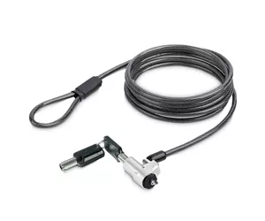 StarTech.com NBLWK-LAPTOP-LOCK kabeļu slēdzene Melns, Sudrabs 2 m