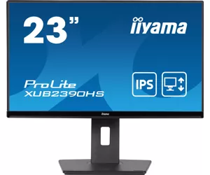 iiyama ProLite XUB2390HS-B5 LED display 58,4 cm (23") 1920 x 1080 pikseliai „Full HD“ Juoda