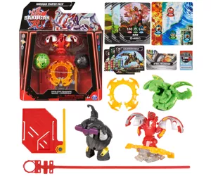 Bakugan Starter Pack Special Attack Dragonoid, Nillious, Hammerhead Игровой набор