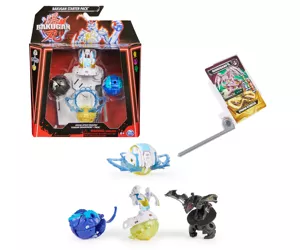 Bakugan Starter Pack Special Attack Mantid, Titanium Dragonoid & Trox Žaidimų rinkinys