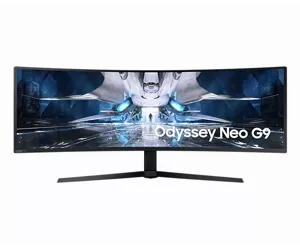 Samsung Odyssey LS49AG954NP computer monitor 124.5 cm (49") 5120 x 1440 pixels DWQHD LCD Black, White