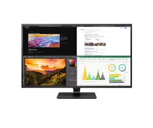 LG 43UN700P-B computer monitor 109.2 cm (43") 3840 x 2160 pixels 4K Ultra HD LED Black