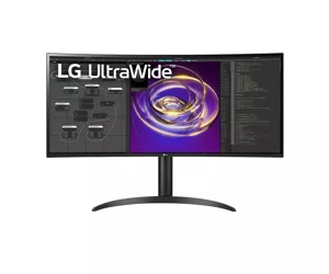 LG 34WP85CP-B LED display 86.4 cm (34") 3440 x 1440 pixels UltraWide Quad HD Black