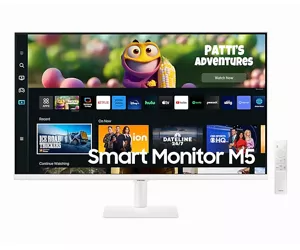 Samsung Smart Monitor M5 LS32CM501E kompiuterio monitorius 81,3 cm (32") 1920 x 1080 pikseliai „Full HD“ LCD Balta