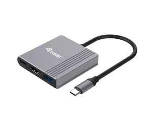 Equip 3 in 1 USB-C to HDMI / USB-A / USB PD Adapter