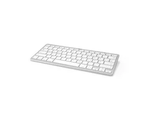 Hama KEY4ALL X510 klaviatuur Bluetooth QWERTZ Saksa keel Hõbe, Valge