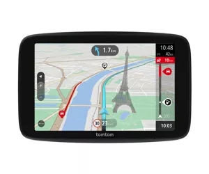 TomTom GO Navigator navigators Rokas/Fiksēta 15,2 cm (6") Skārienjūtīgais ekrāns Melns