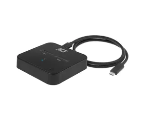 ACT AC1502 док-станция для накопителей USB 3.2 Gen 2 (3.1 Gen 2) Type-C Черный