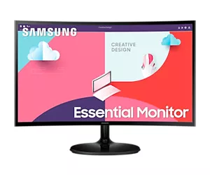 Samsung LS24C360EAUXEN LED display 61 cm (24") 1920 x 1080 pixels Full HD Black