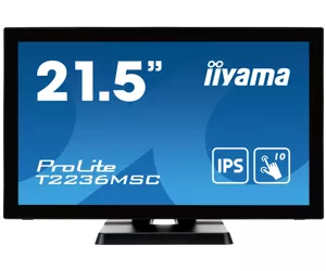iiyama ProLite T2236MSC-B3 computer monitor 54.6 cm (21.5") 1920 x 1080 pixels Full HD LCD Touchscreen Black