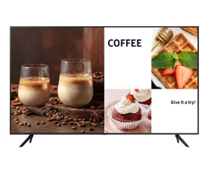 Samsung LH43BECHLGUXEN ženklų ekranas Skaitmeninis informacinis plokščias ekranas 109,2 cm (43") LED „Wi-Fi“ 4K Ultra HD Juoda Integruotas procesorius Tizen