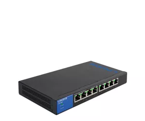 Linksys LGS108P Mittejuhitav L2 Gigabit Ethernet (10/100/1000) Power over Ethernet tugi Must