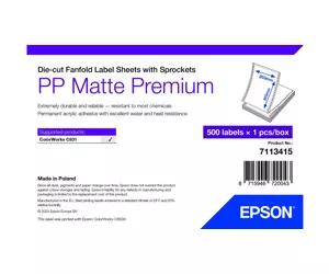Epson 7113415 printer label White Self-adhesive printer label