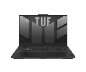 ASUS TUF Gaming F17 PX707ZV4-HX071X Knyginis kompiuteris 43,9 cm (17.3") „Full HD“ Intel® Core™ i7 i7-12700H 16 GB DDR4-SDRAM 512 GB SSD NVIDIA GeForce RTX 4060 Wi-Fi 6 (802.11ax) Windows 11 Pro Pilka